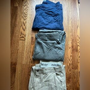 Men’s Duluth Trading Co pants, set of 3 size 34x34